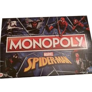 Monopoly: Marvel Spider-Man Board Game Hasbro Gaming (2021) Brand New